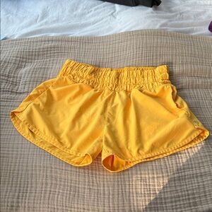 Athleta Girls Bright Yellow Shorts